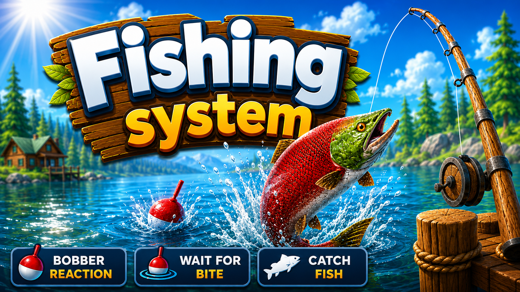 FishingSystem fishing tool for Roblox creators